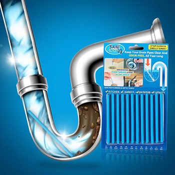 SaniSticks - μπαστούνια καθαρισμού αποχετεύσεων